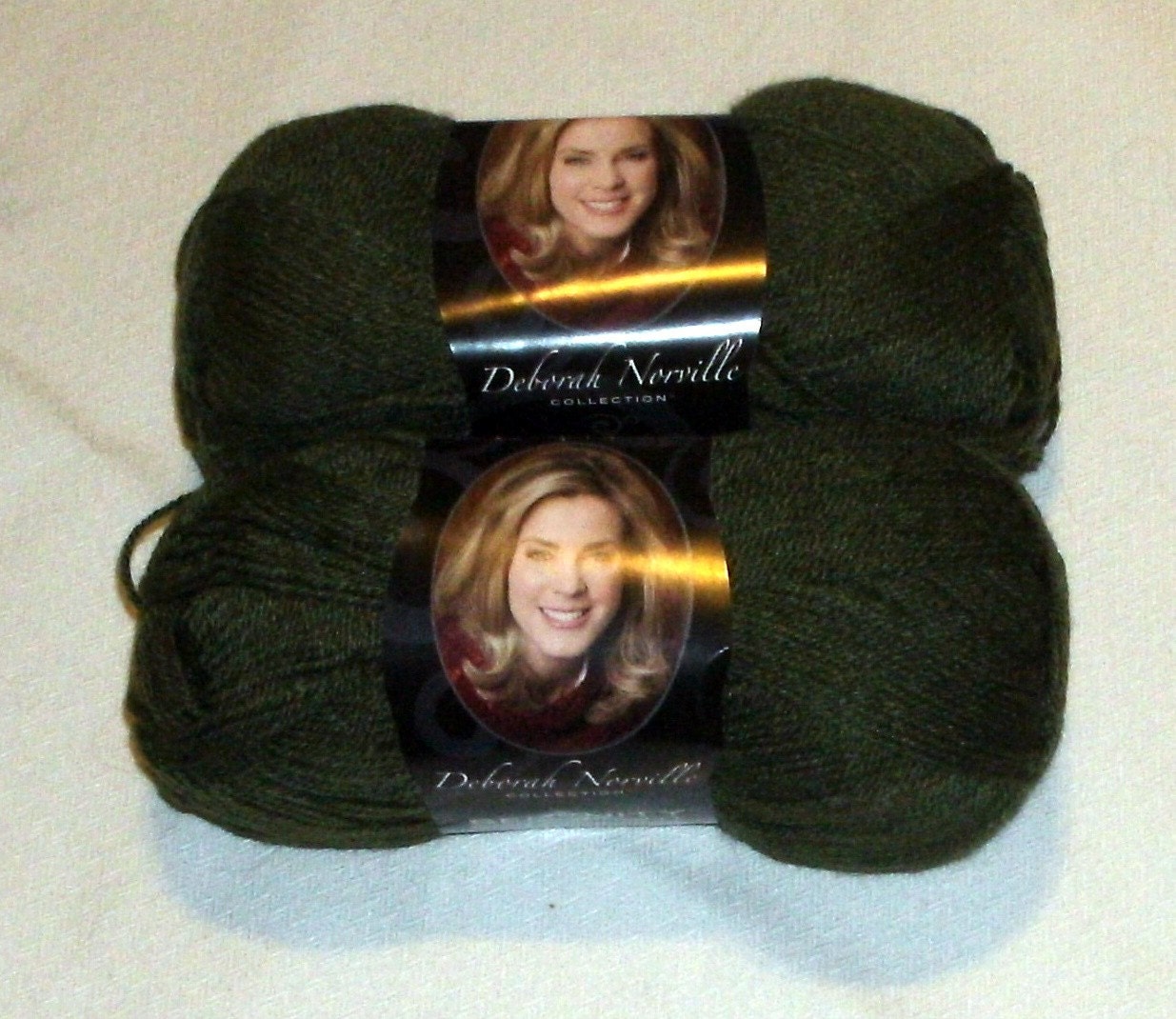 Sock Yarn - by Deborah Norville 2 skeins of Woodsy Green