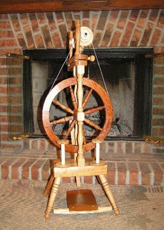 Little Diana Spinning Wheel - handcrafted in Michigan