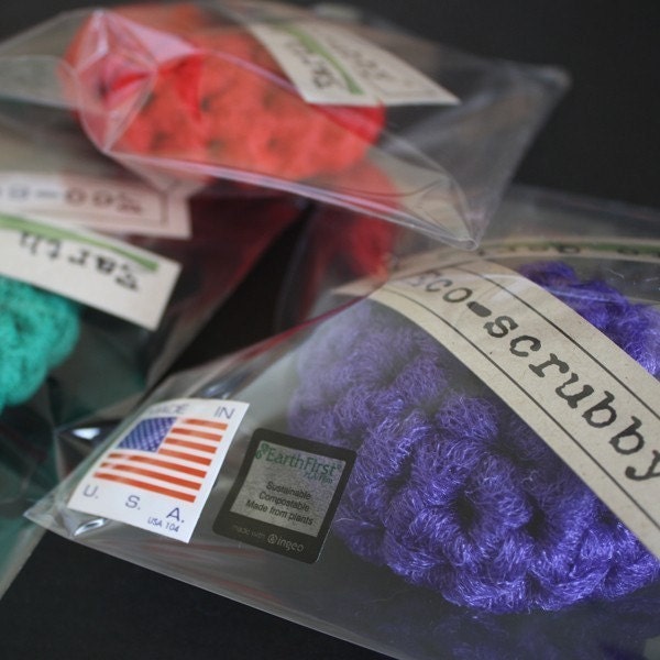 eco-scrubby (handmade kitchen and home scrubbing tool)