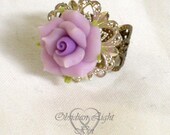 Purple Rose Ring