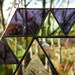 STAINED GLASS HEXAGON