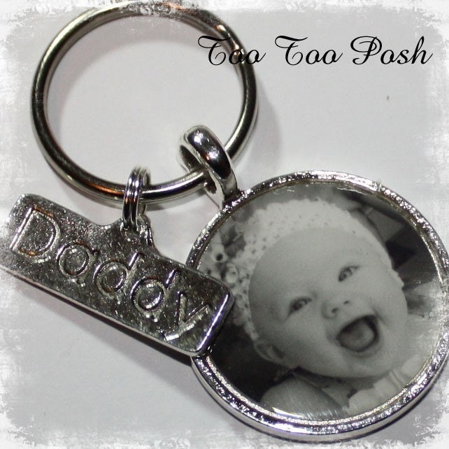 CUSTOM PHOTO Keychain for DAD
