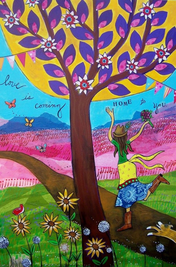 Greeting Card : Love is Coming Home to You