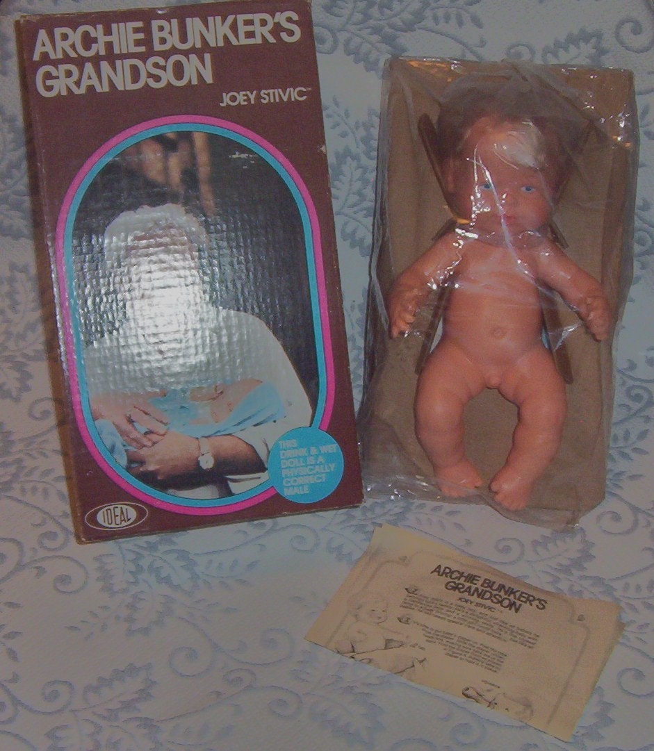 Vintage Ideal Joey Stivic - Archie Bunker's Grandson - Doll MIB - Anatomically Correct - 1976