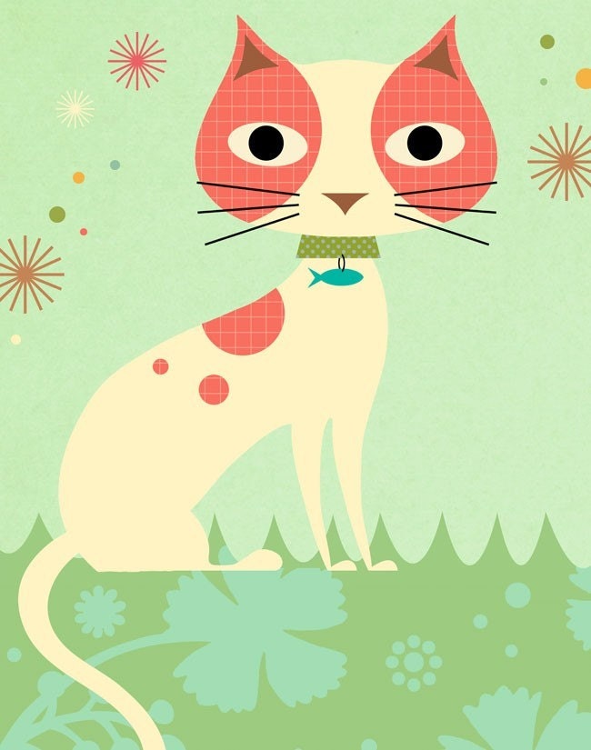 Kitty Kitty Art Print