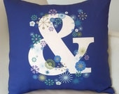 Ampersand 16 X 16 Inch Pillow Cover