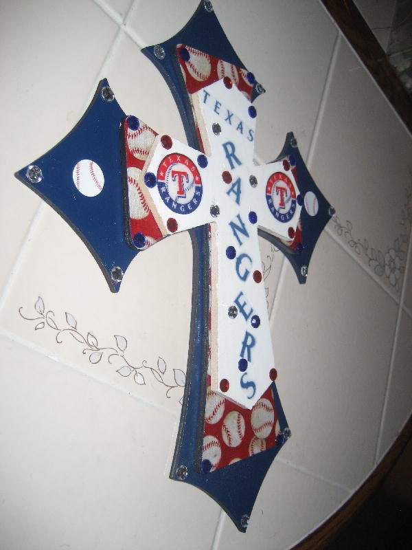 Wall Cross for the Texas Ranger Fan