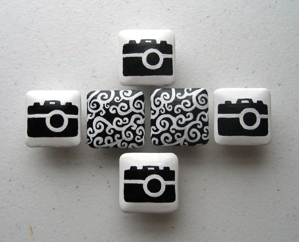 CUSTOM Hand painted Decorative Square DRAWER KNOB totally customized for you