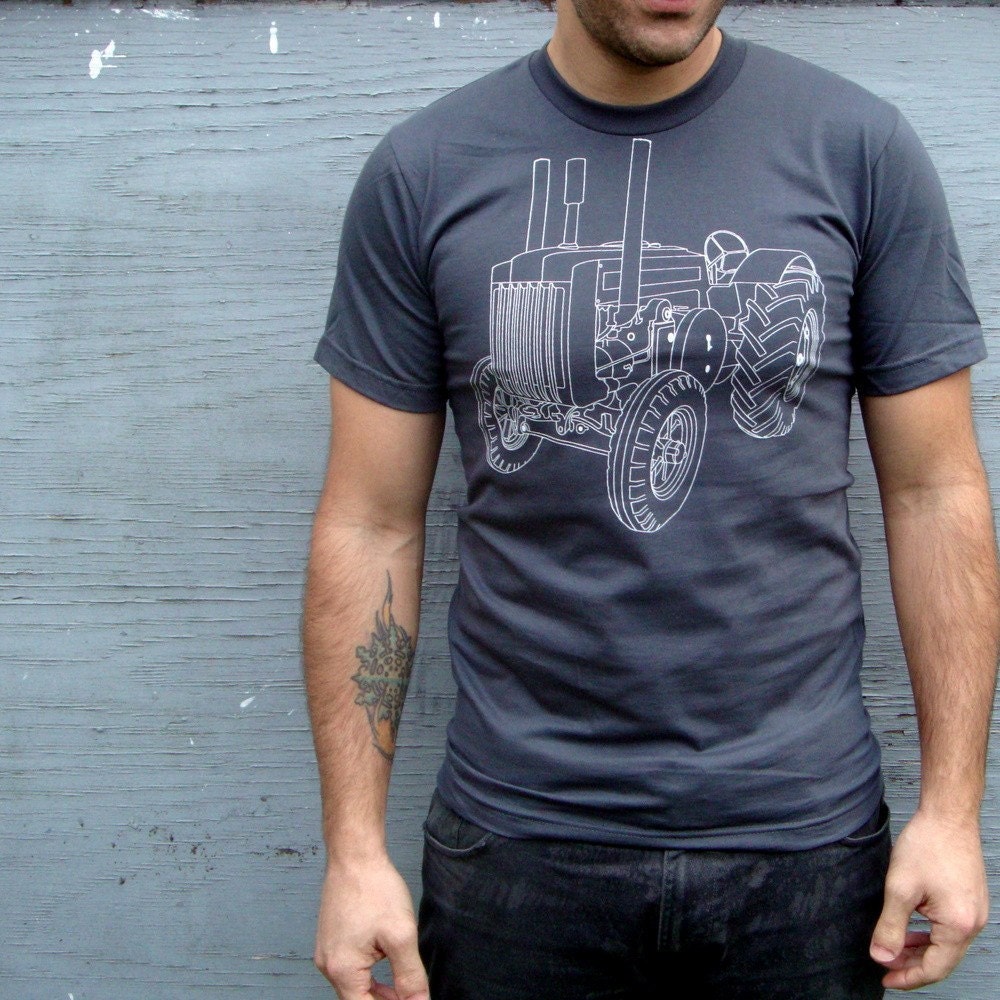 Cool T Shirt - Men's Tshirt - Gift for Men - Tractor Tshirt