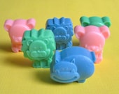 Zoo Animal Soap Favors - 10 Bags of Soap Favors for a Zoo Birthday Party