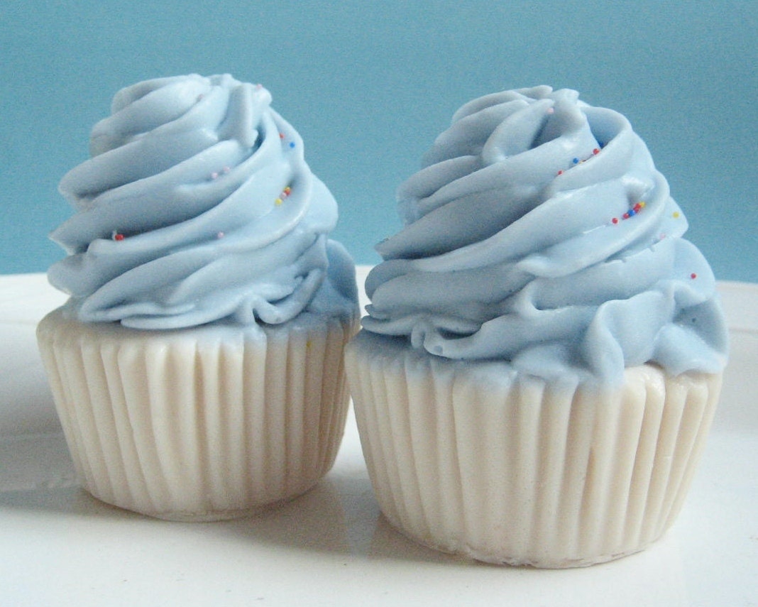 Soap Cupcake - Blueberry Cheesecake Cupcake Soap