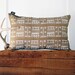 Giza Pillow  -  Hand Printed Pillow- Modern Print - 13x19 - by Bark Decor