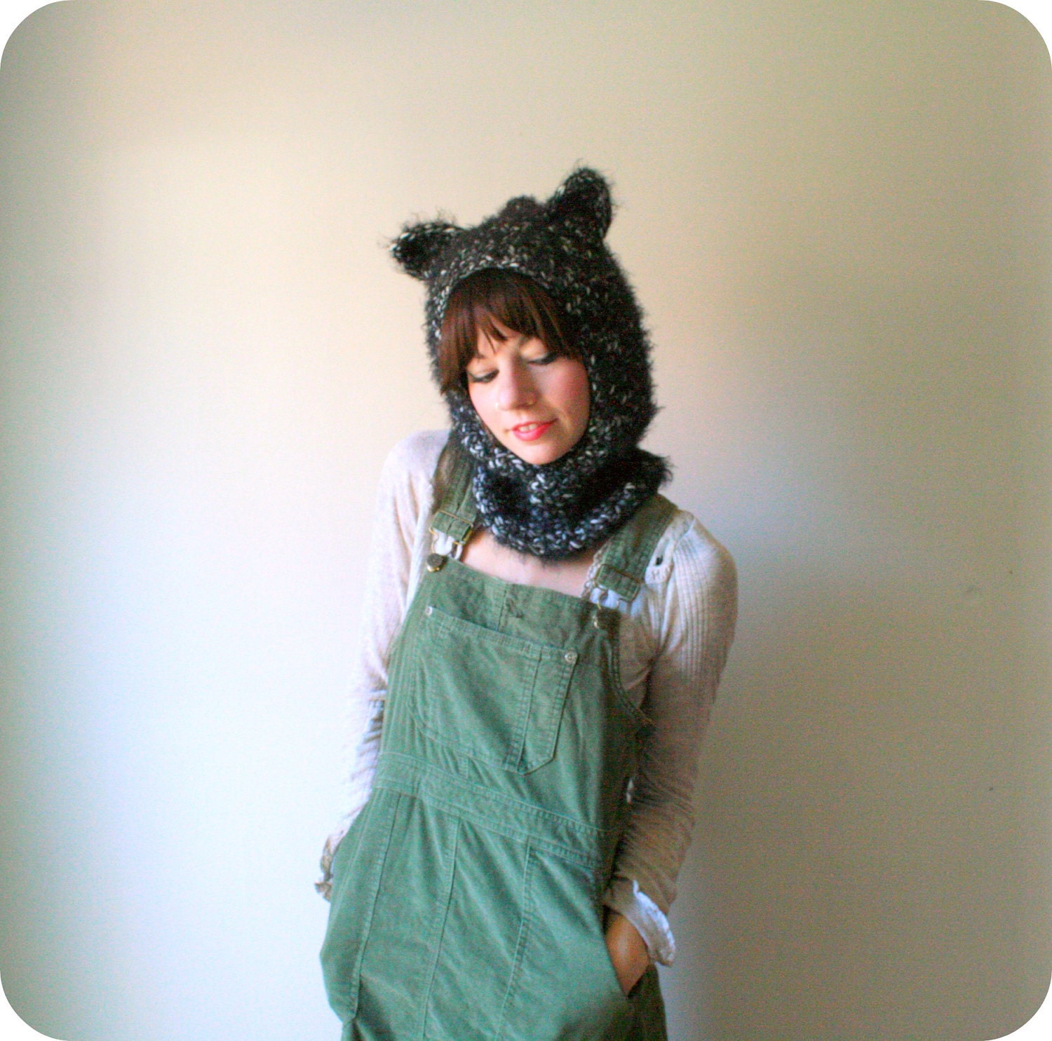 PICK YOUR COLOR, Wolf Hood Cowl