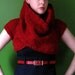 PDF knitting pattern- Funnel Cloud Shrug