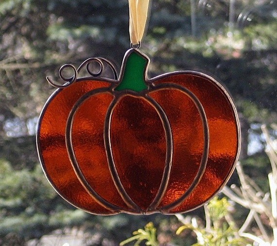 Pumpkin Suncatcher