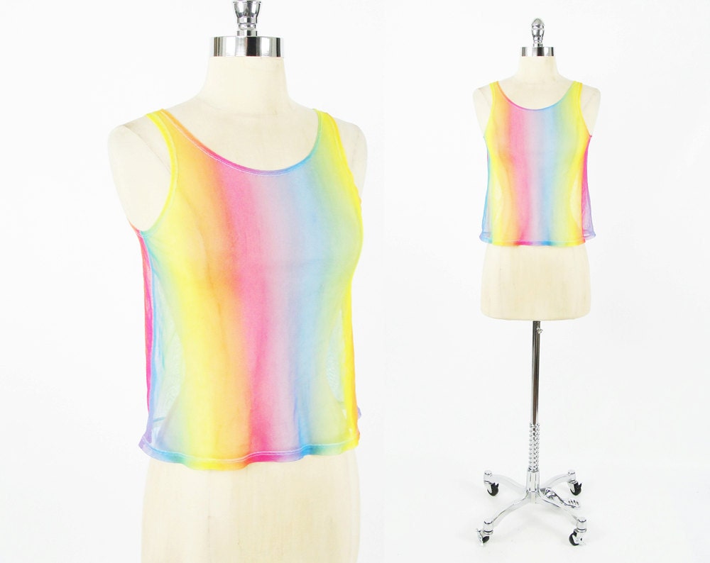 rave neon top