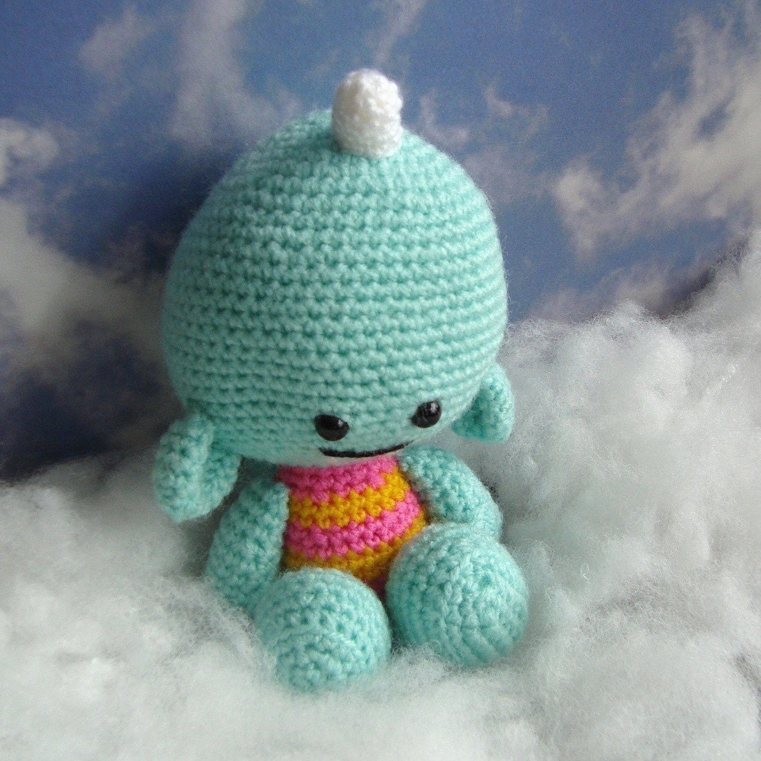 Gibbley - The Monster Under The Bed - An Amigurumi Crochet Pattern