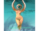 Squid Mermaid Variation 8x10