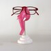 Pink Elephant Nose Eyeglass Stand, eyewear display,sunglasses holder, women,men accessories