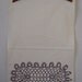 doily tea towels - set of two