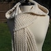 Nordic Hooded Scarf, Crochet Pattern Pdf, instant download available