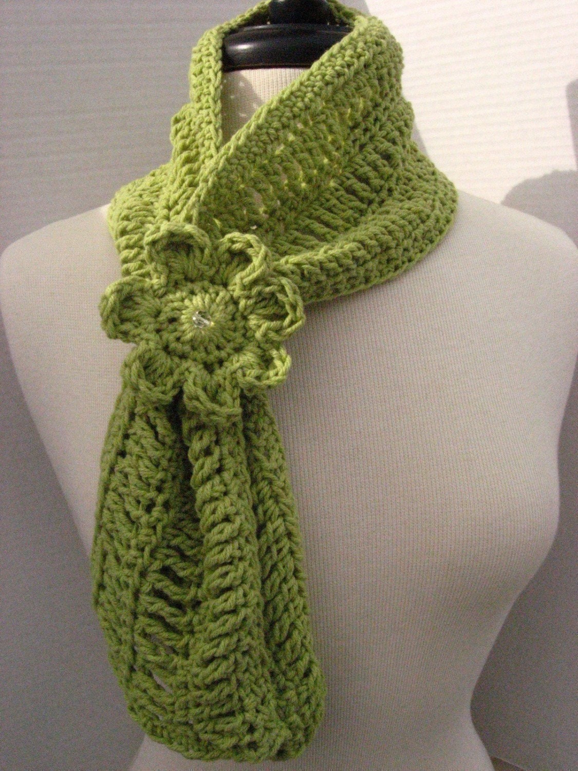 Summer Fashion Scarflet, CROCHET PATTERN pdf file