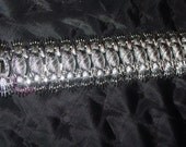 Vintage Marked Shara Coventry Rhodium finish pineapple design bracelet