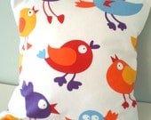 Crazy Birds Cushion / Pillow cover
