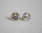 Popper ear studs, posts from the Happy Button Collection