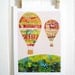 Hot Air Balloons PRINT