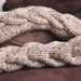 Freezebaby Eco-Mittens - classic cable super chunky extra long full hand gloves / mitts in natural beige - MADE TO ORDER in 18 colors