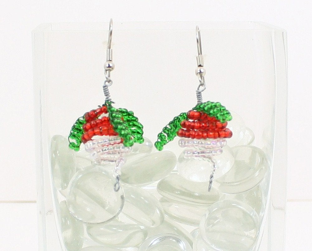 dirigible plum earrings