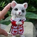 Tha Mad Hatter's Sidekick, Mallymkum, the Dormouse OOAK Needle felted Artist Character Doll