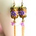 lantern festival - festive lantern earrings