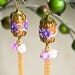 lantern festival - festive lantern earrings