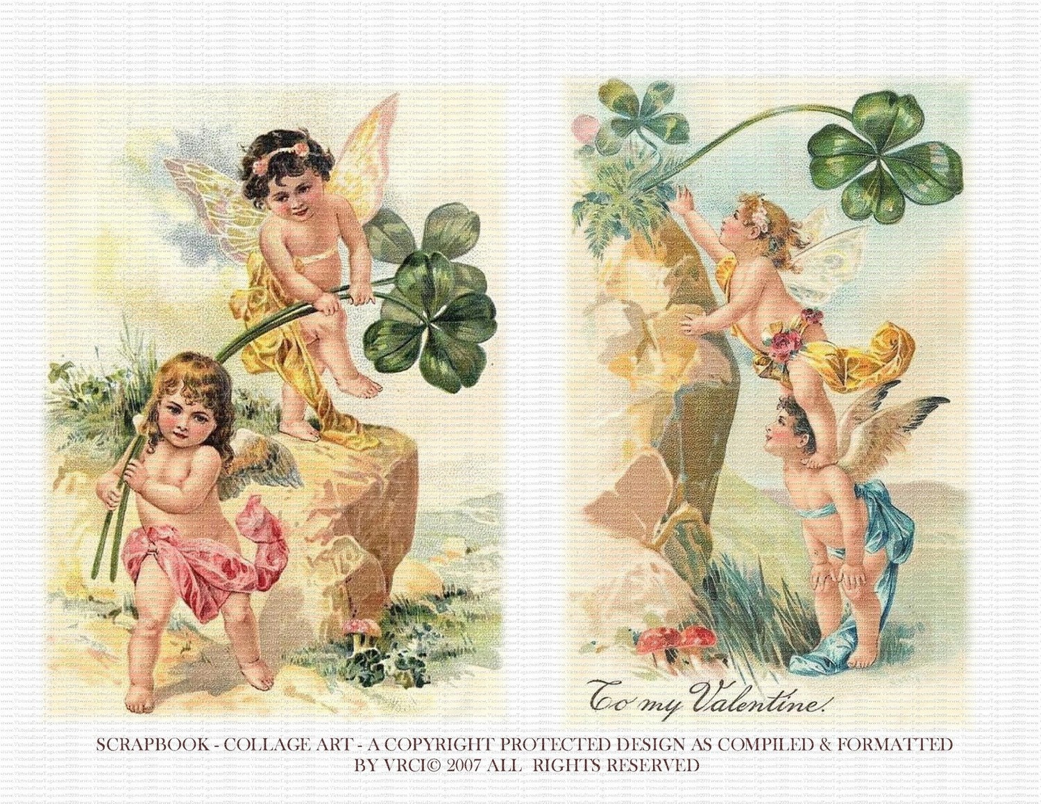 Vintage Cherub Images