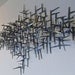 Welded Nails Metal Wall Art