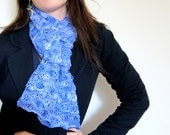 Extra Long Periwinkle Wave Scarf