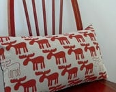 Desert Red Moose Cushion Cover - 50cm x 30cm