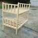 doll bunk bed fits American Girl includes mattresses
