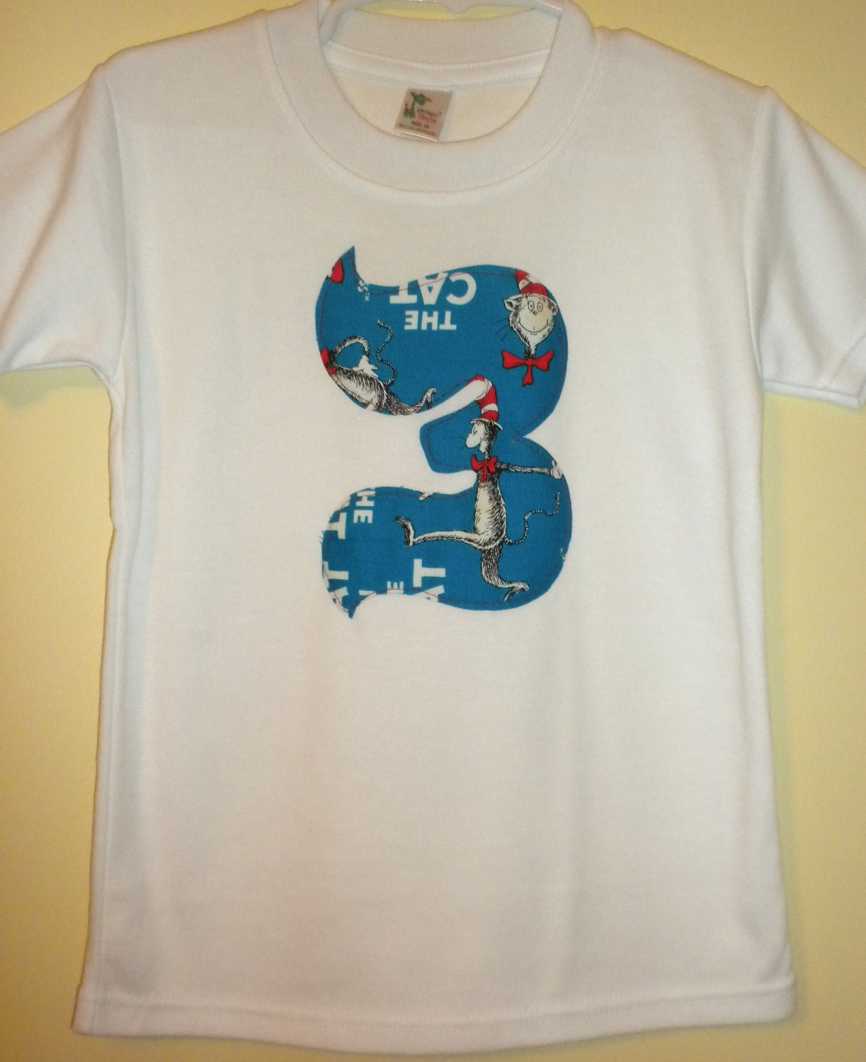 Dr. Seuss Cat in the Hat First through Sixth Birthday s/s Onesie or Shirt - NB - 5T