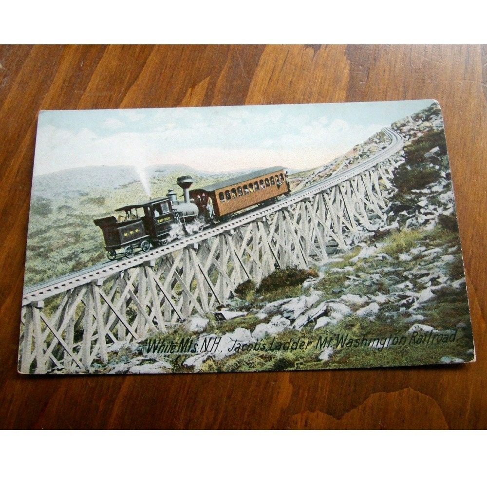 Penny Postcards White Mountains New Hampshire Early 20th Century Set of Three