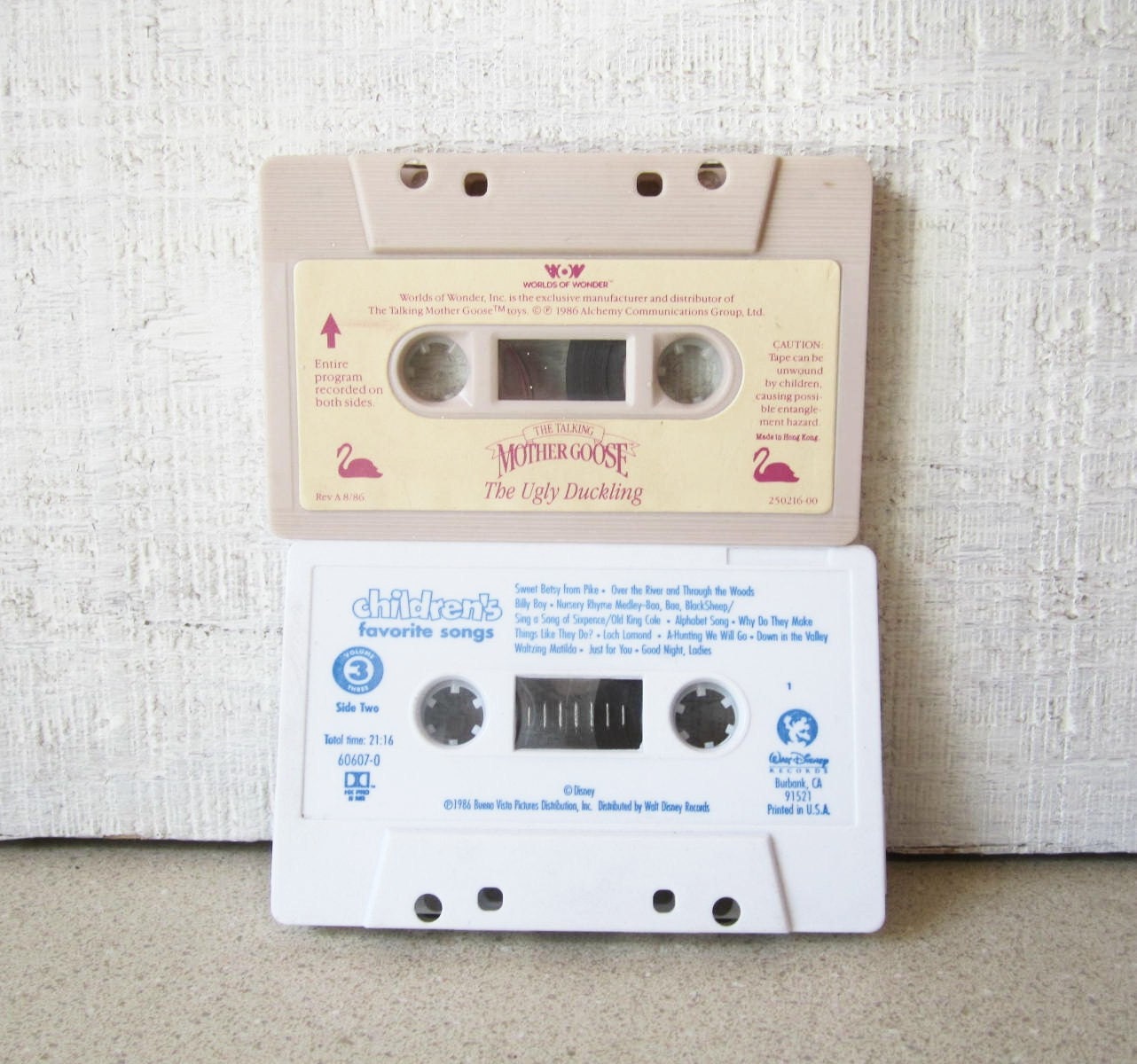Vintage Disney Fisher Price Cassette Tapes Story Songs Winnie the Pooh Assortment PeachyChicBoutique on Etsy