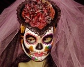 Katrina Dia de los Muertos Attifet Variant 2 Mask Adult Size