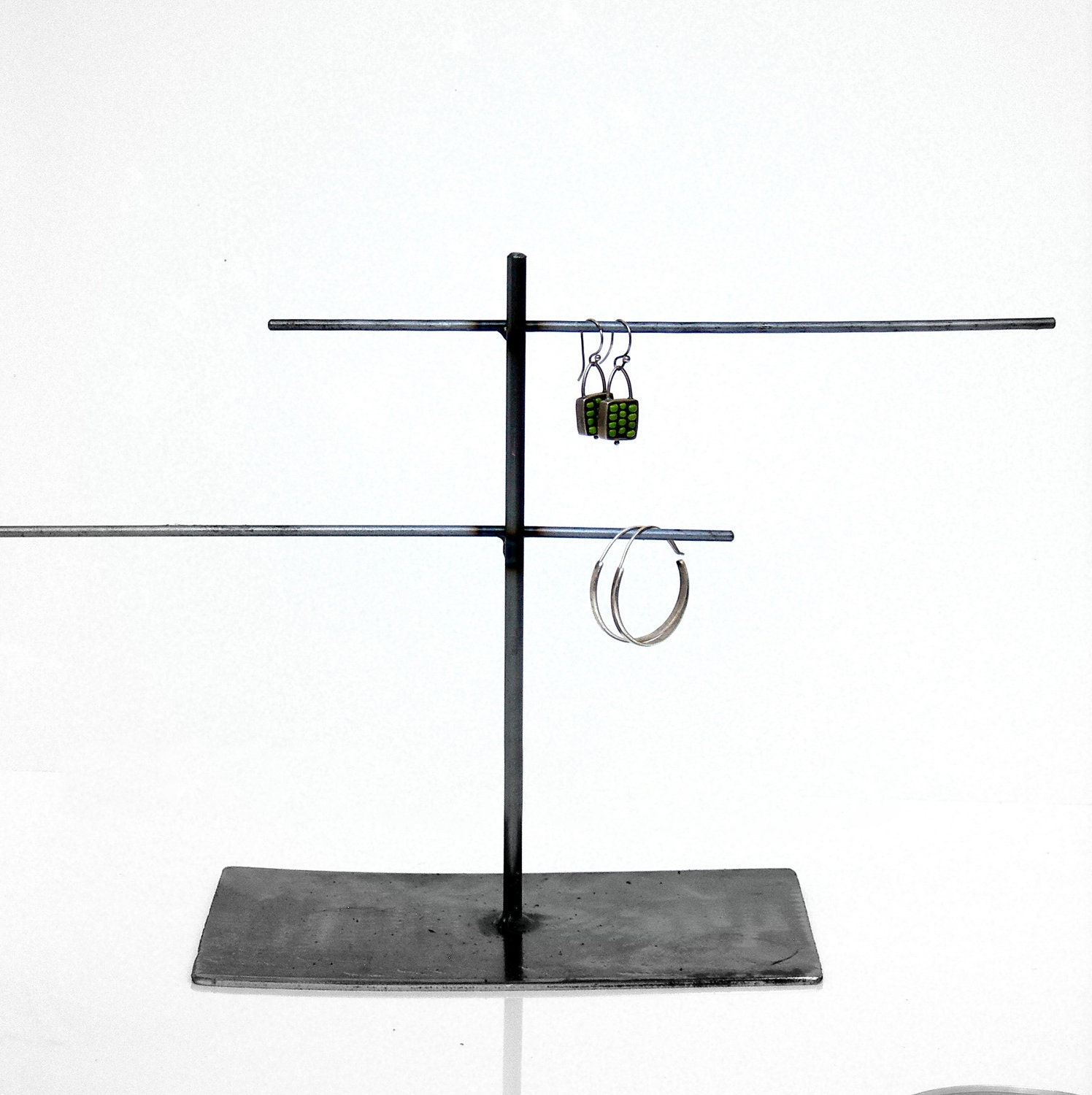 Jewelry Display Stand Metal Natural Steel - OFF SET Mini Ladder