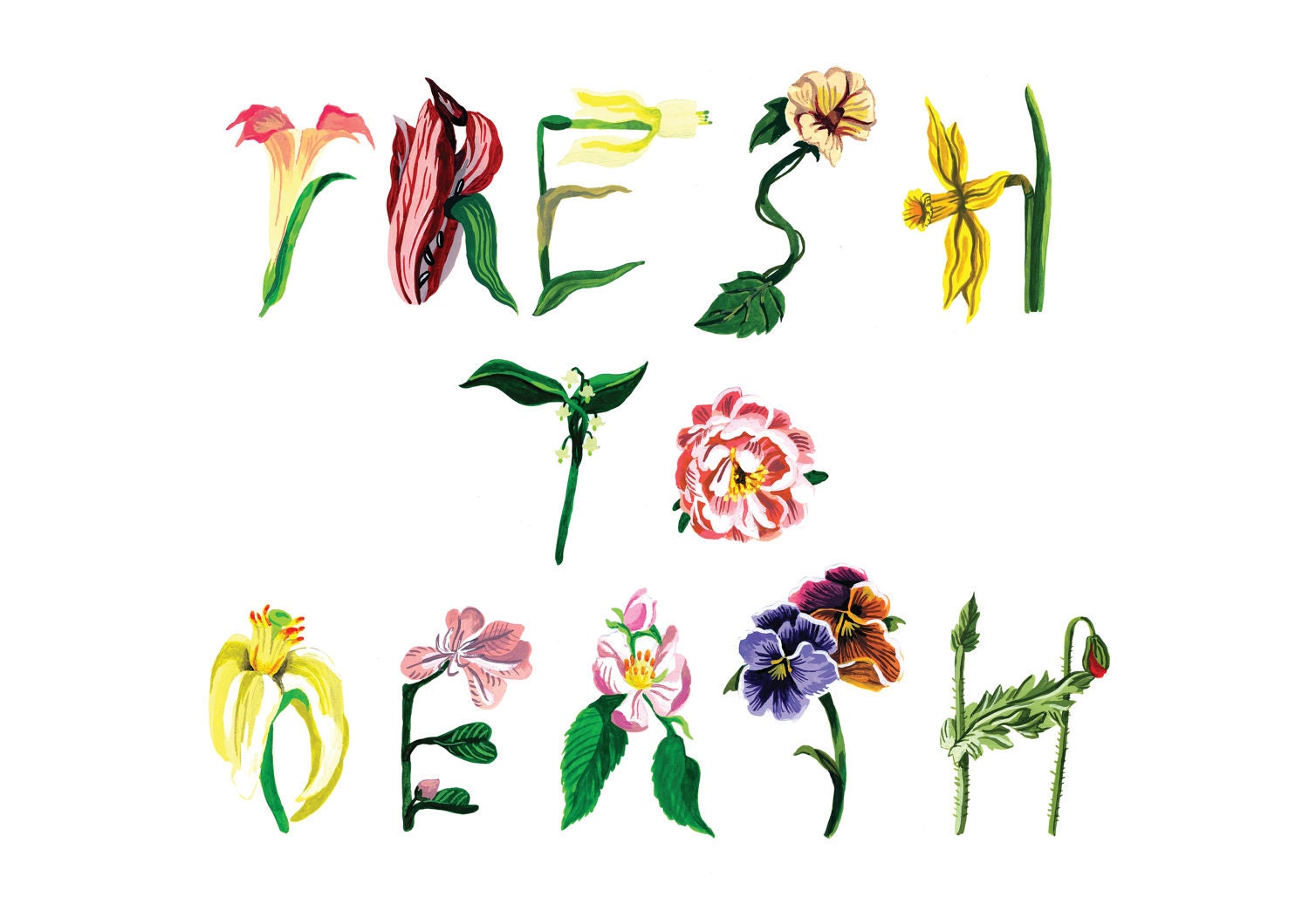 Fresh To Death A4 Print