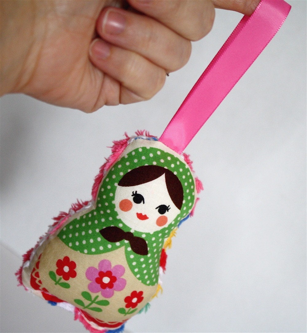 Ornament - Russian Nesting Doll - Matryoshka - Babushka