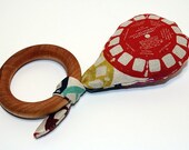 Wooden Toy Teething Rattle - ViewMaster