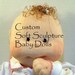 Custom Order Soft Sculpture Baby Doll from Zelda's Closet