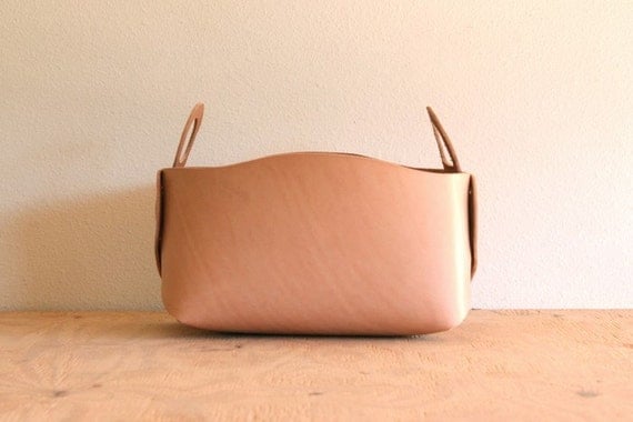 Leather Storage Tote